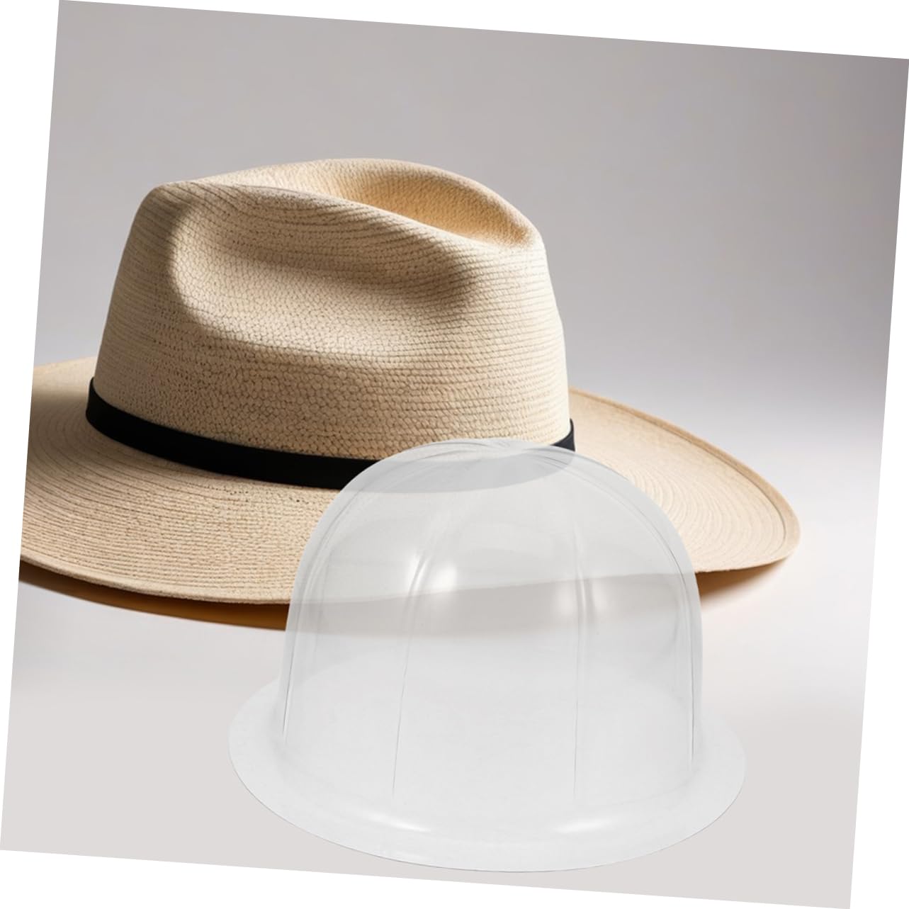 IMIKEYA 20piezas Percheros Para Gorras De Beisbol Soporte Transparente Para Gorras De Béisbol Protector Interior De Plástico Para Tiendas Minoristas De Sobremesa