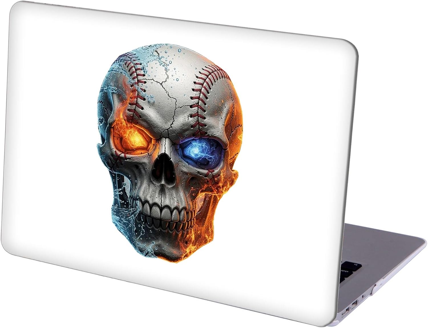 Compatible with MacBook Neo 13-inch, Hard Shell Case with Keyboard Cover and Screen Protector (A3404 A18 Pro chip, 2026 Release) - Baseballs MC22817
