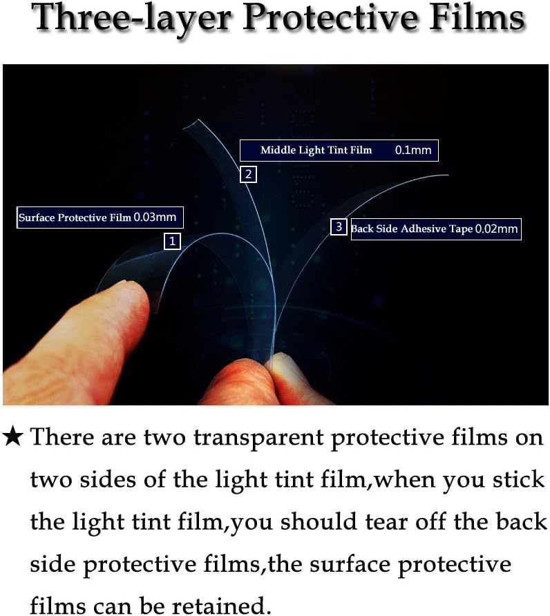Image of Car Bike Light Tint Film Yellow Tint Vinyl Film Gloss Headlight Fog Lights (2 Feet x 3 Feet, Yellow)