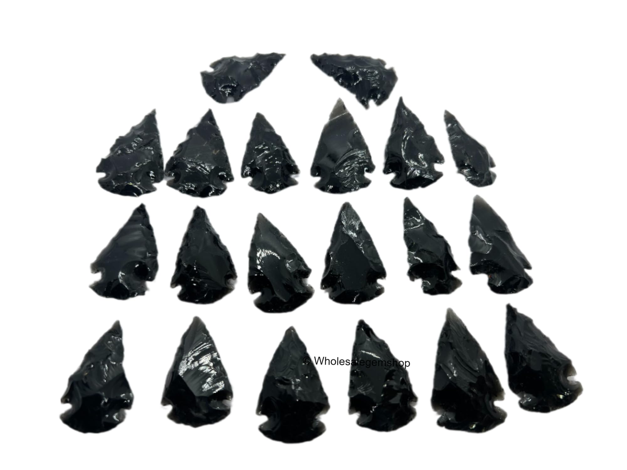 OBSIDIAN HANDMADE ARROWHEAD – Fairbow