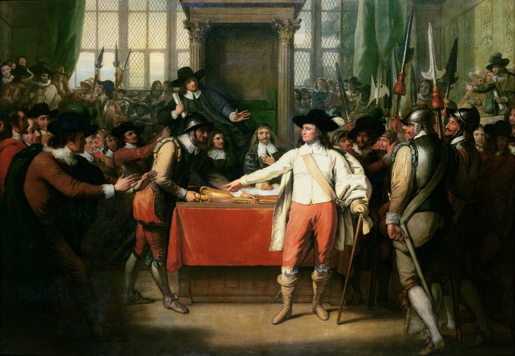 Affiches d'art Cromwell Benjamin West pour mur de salon chic - 5