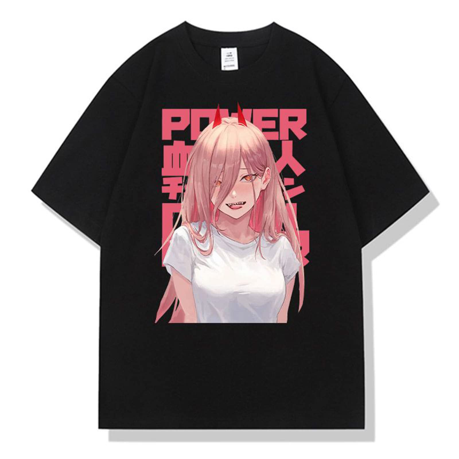 Amazon.co.jp: 【VACCU】 チェンソーマン Tシャツ デンジ パワー