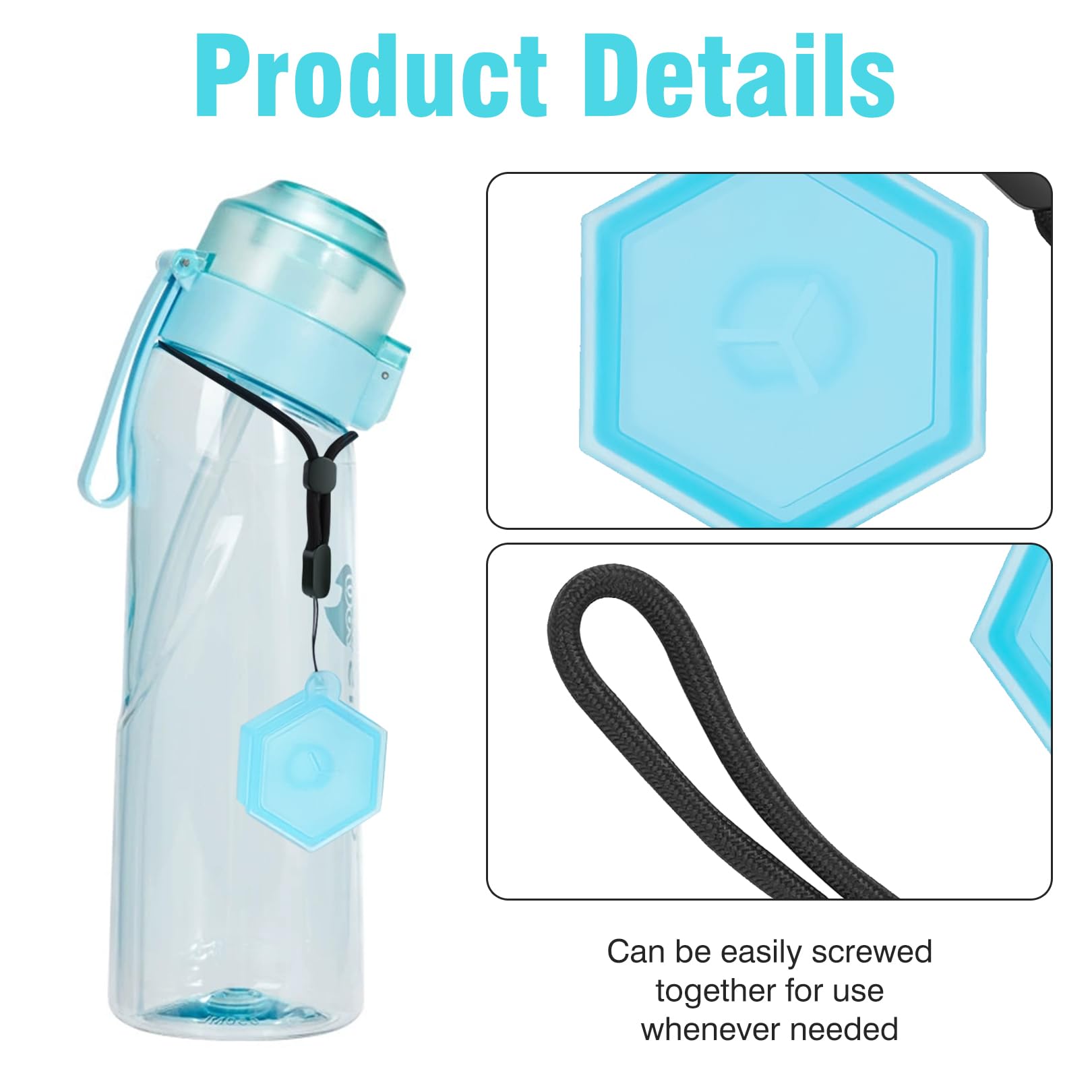 air up pod case kaufen Air Pods Aufbewahrung Pod,Trinkflasche Air -Up Zubehör,Pod Case  Aufbewahrungsbox für Air -Up Duft Pods/Aroma-Pod,Case Aufbewahrungsbox  Geschmack Pods,BPA-Freie,Sicheren Lagerung von Aroma-Boxen (Blau) :  Amazon.de: Sport & Freizeit