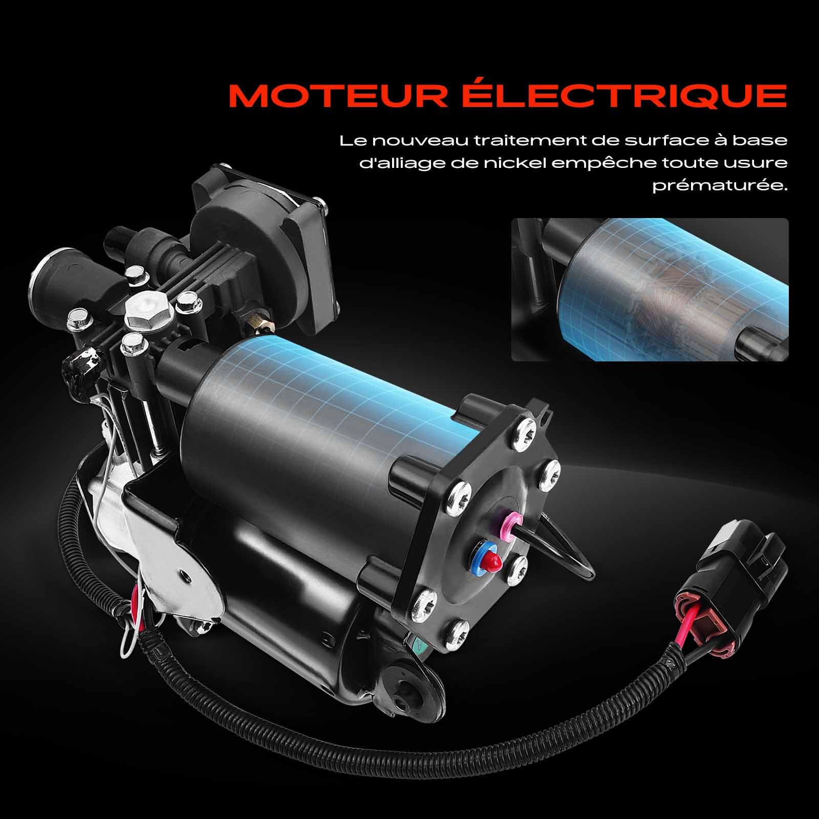 Frankberg Contrôle du niveau du compresseur de suspension pneumatique | LR061663; Compatible avec: Discovery III L319, R.a.n.g.e R.o.v.e.r Sport L320, Découverte IV L319