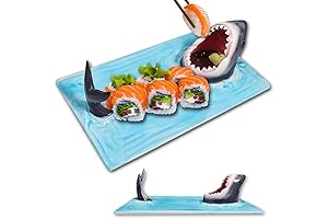 Ceramic Shark Sushi Plate - The Perfect Way to Serve Your Sushi in Style