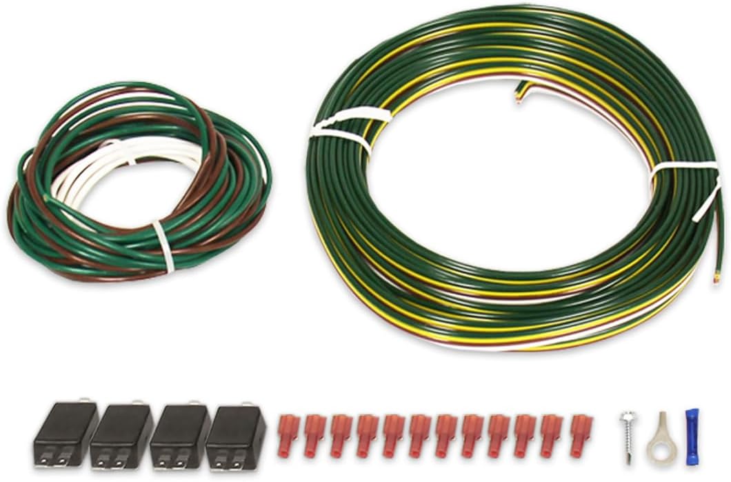 Blue Ox BX8848 4 Diodes Taillight Wiring Kit | Includes Diodes to Prevent Electrical Feedback | Eliminates Hassle | Connects Light System to RV's Wiring