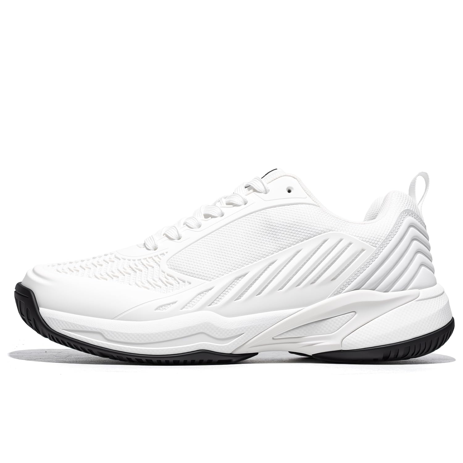 Mens Tennis Shoes Wide Waterproof Pickleball Shoes Running Walking Sneakers