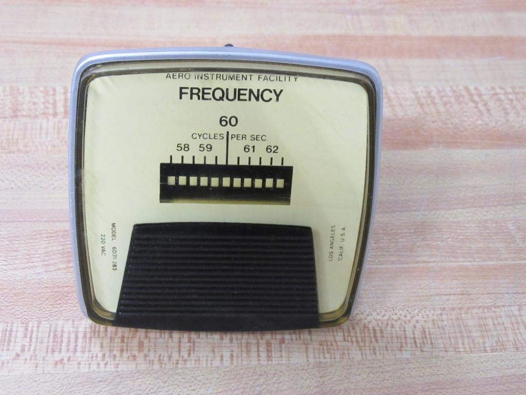 Aero 6D31-283 Frequency Meter 6D31283