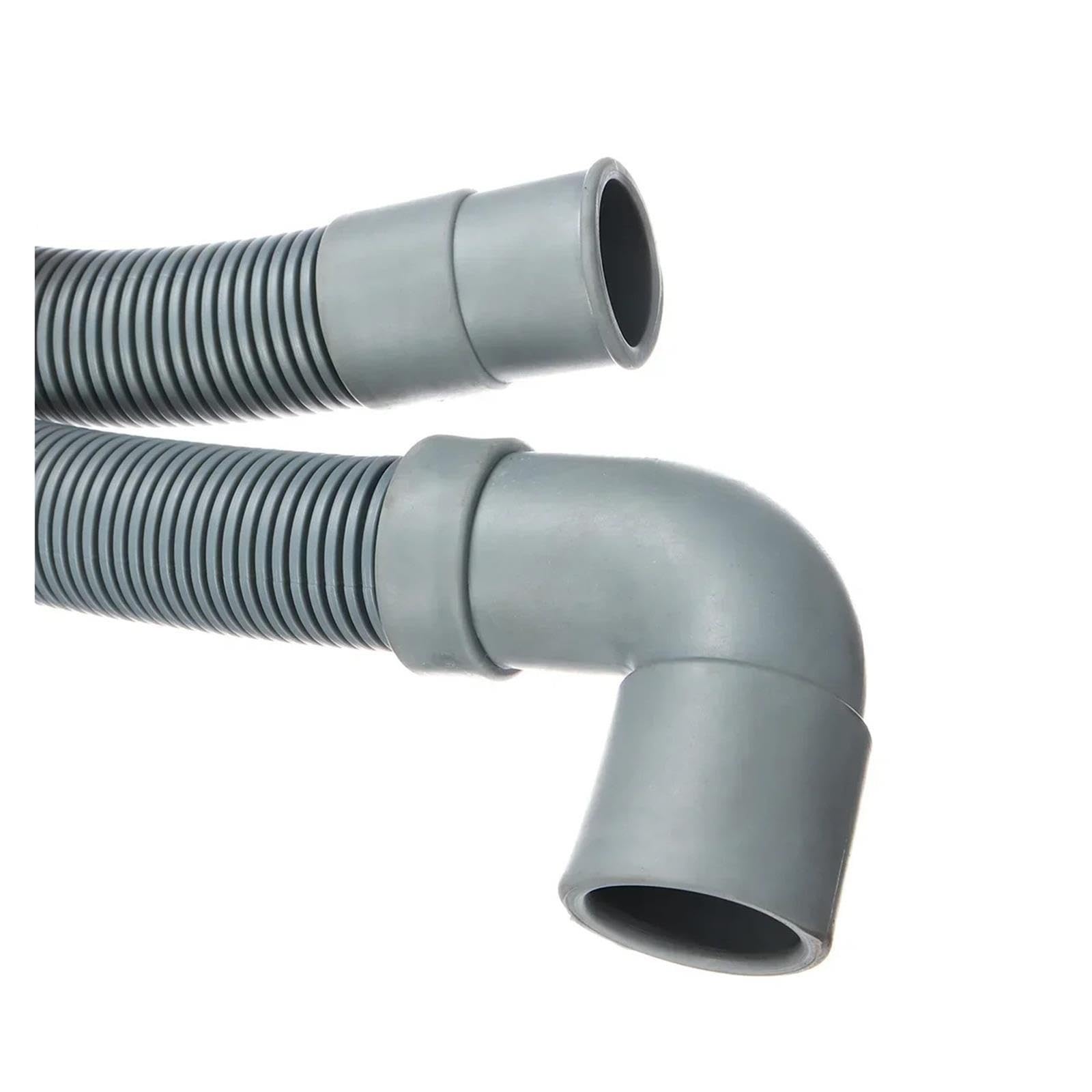 Tubo Di Scarico for Lavatrice E Lavastoviglie, Tubo Di Prolunga Flessibile Da 4 Metri, Tubo Di Uscita Dell'acqua Da 22 Mm Con Staffa