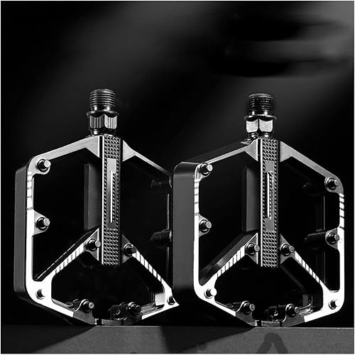 Miniatura 4 de XIWALAI Pedales de bicicleta antideslizantes ultraligeros de liberación rápida DU aleación plana pedales de bicicleta MTB accesorios para bicicleta