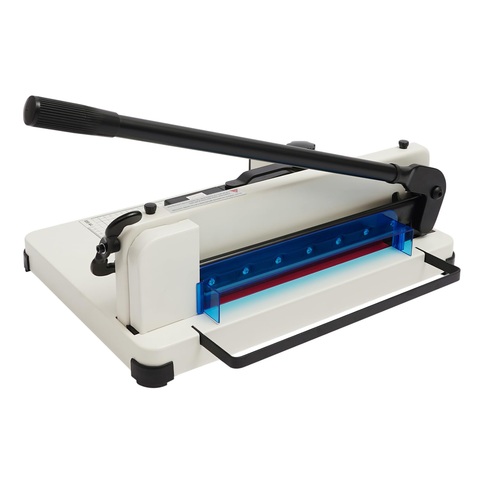 Taglierina manuale per carta formato A4, fino a 400 fogli, impilabile | Larghezza di taglio della carta: 31,5 cm, spessore di taglio della carta: 0,1-40 mm, taglierina carta con manopola di