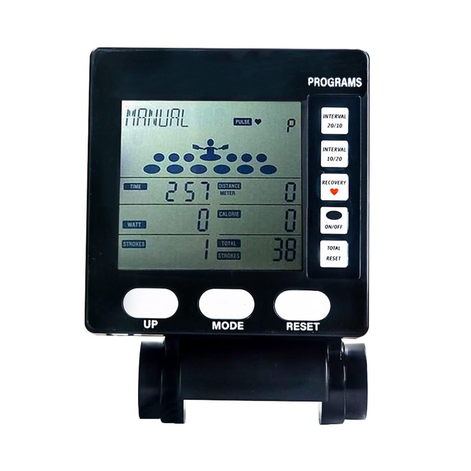 Vogatore Contatore Contatore Display LCD Contatore Monitor Palestra Casa Fitness Contatore Tachimetro Enduring