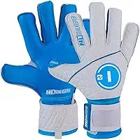 Luva de Goleiro Campo e Society Semi Profissional N1 Cronos Cor:Blue, Tamanho:9