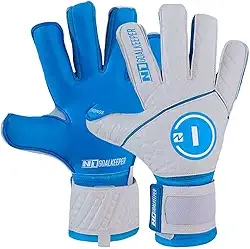 Luva de Goleiro Campo e Society Semi Profissional N1 Cronos Cor:Blue, Tamanho:9