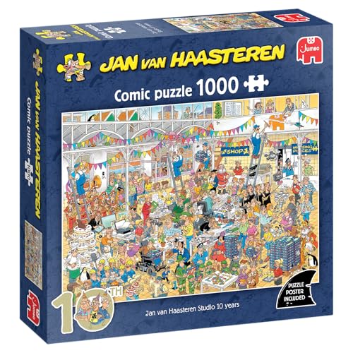 Jan van Haasteren Studio 10 ans - Puzzle 1000 pièces pour adultes