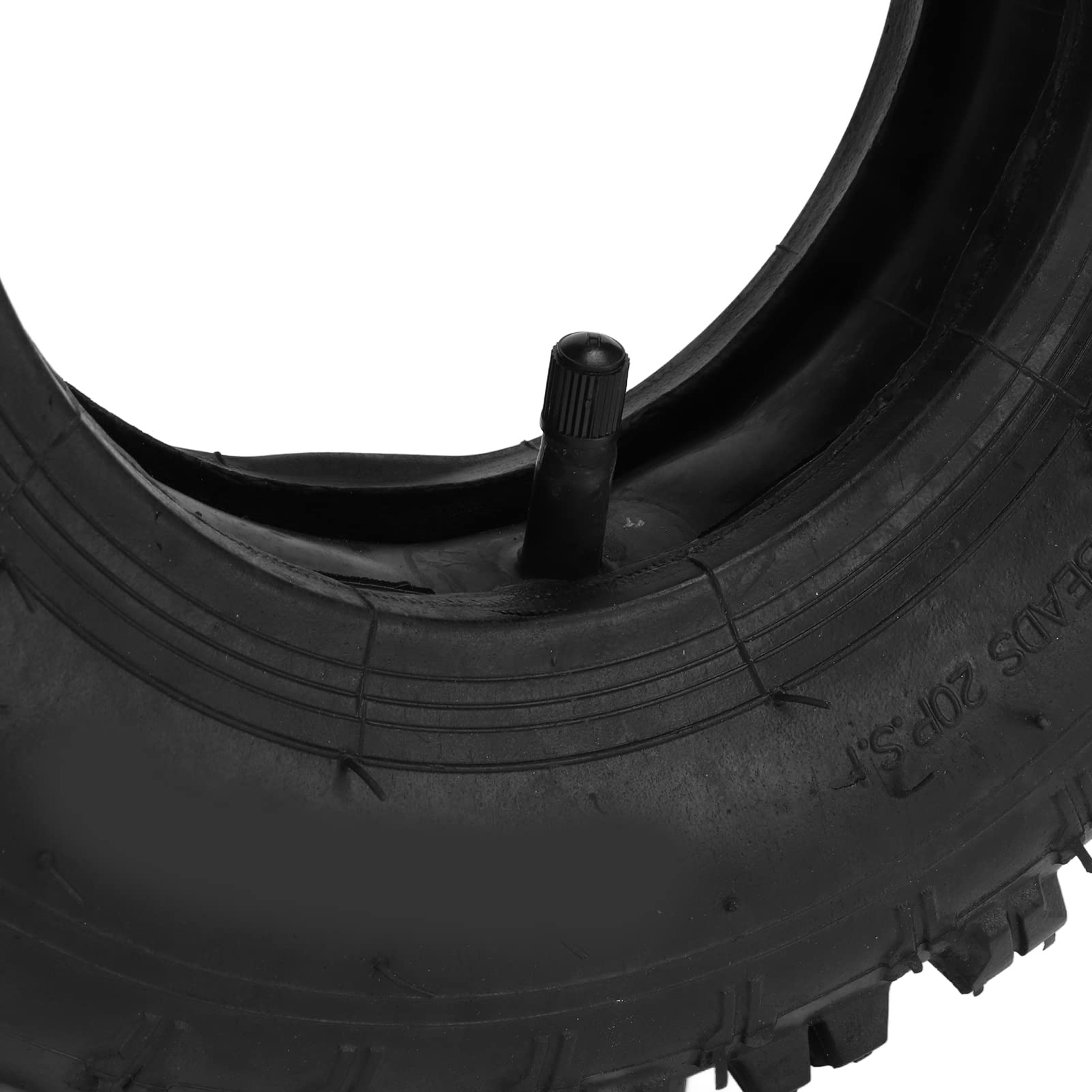SUNGOOYUE 4.10?6 Neum¡§¡éTico Exterior de Tubo Interior de Campo Traviesa, Neum¡§¡éTico de Goma de Punta Recta Gruesa para ATV Go Kart Mini Quad 47cc 49cc Motocicleta de Nieve,4.10-6 Tire