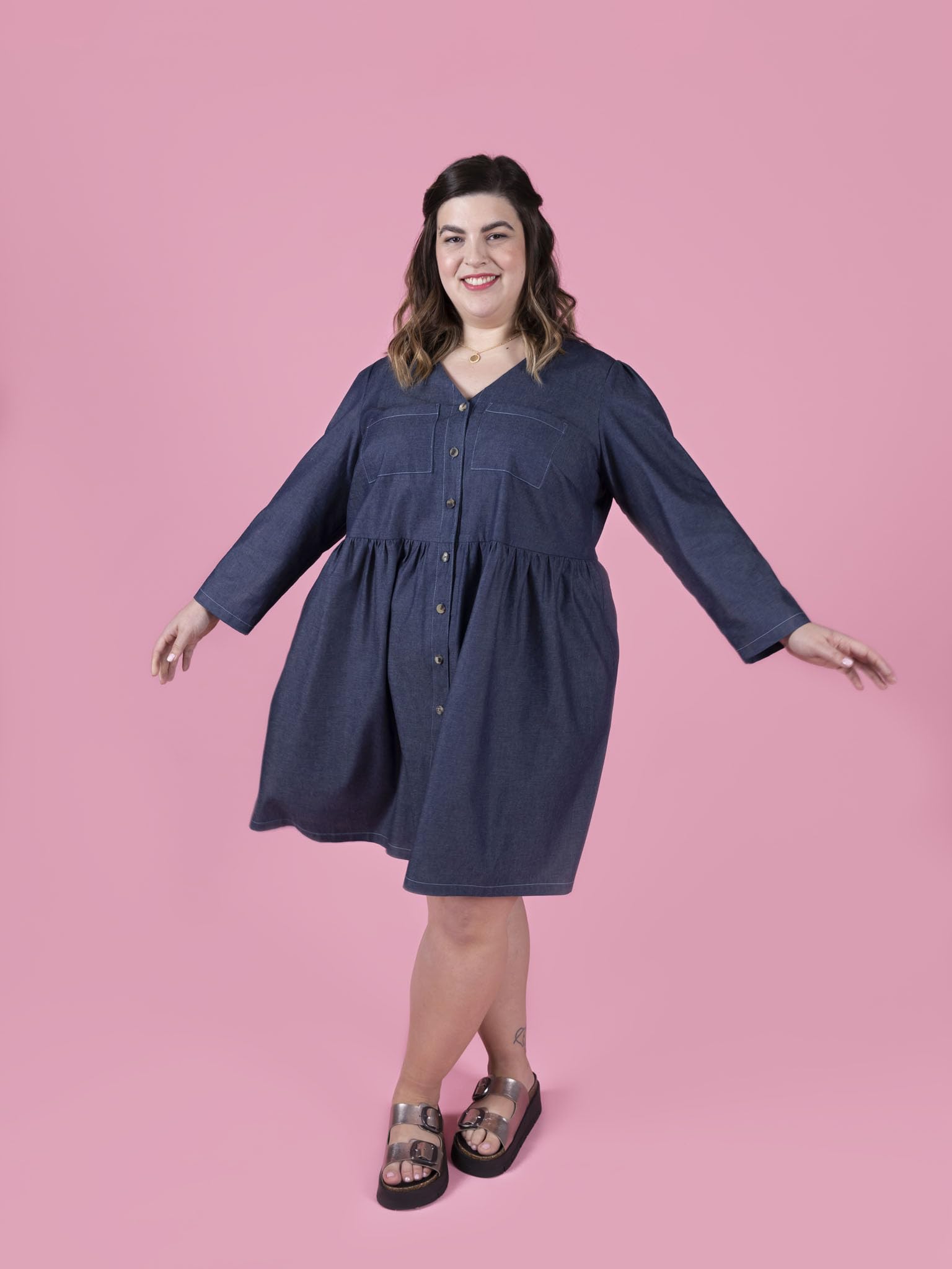 Tilly and the Buttons Nell Blouse + Dress Sewing Pattern UK 6-34, Multi, UK 6-34 / US 2-30 / EUR 34-62 / AUS 6-34 - Image 3