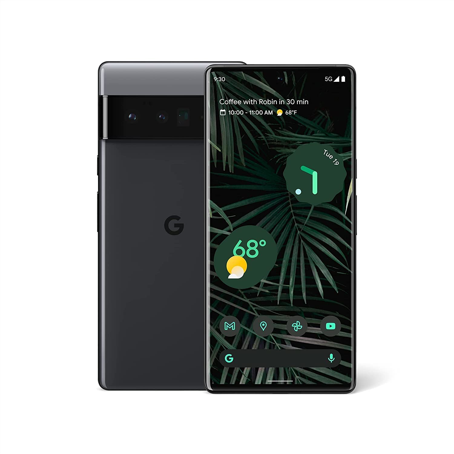 Amazon.com: Google Pixel 6 Pro 5G, 128GB, Stormy Black - Locked to