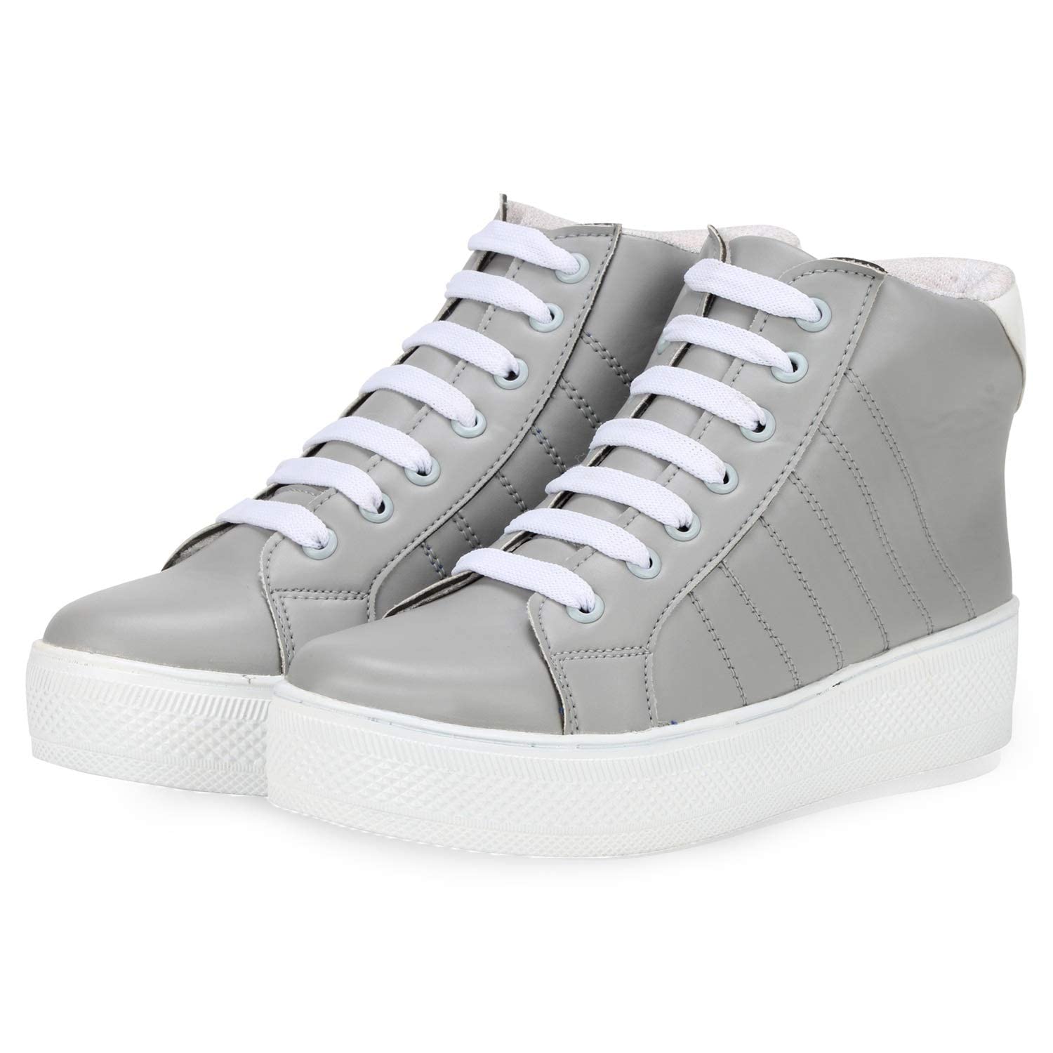 Ishransh Ankle Boots for Girls and Women (41, Grey,703) (B0B61DV26L) Amazon Price History, Amazon Price Tracker