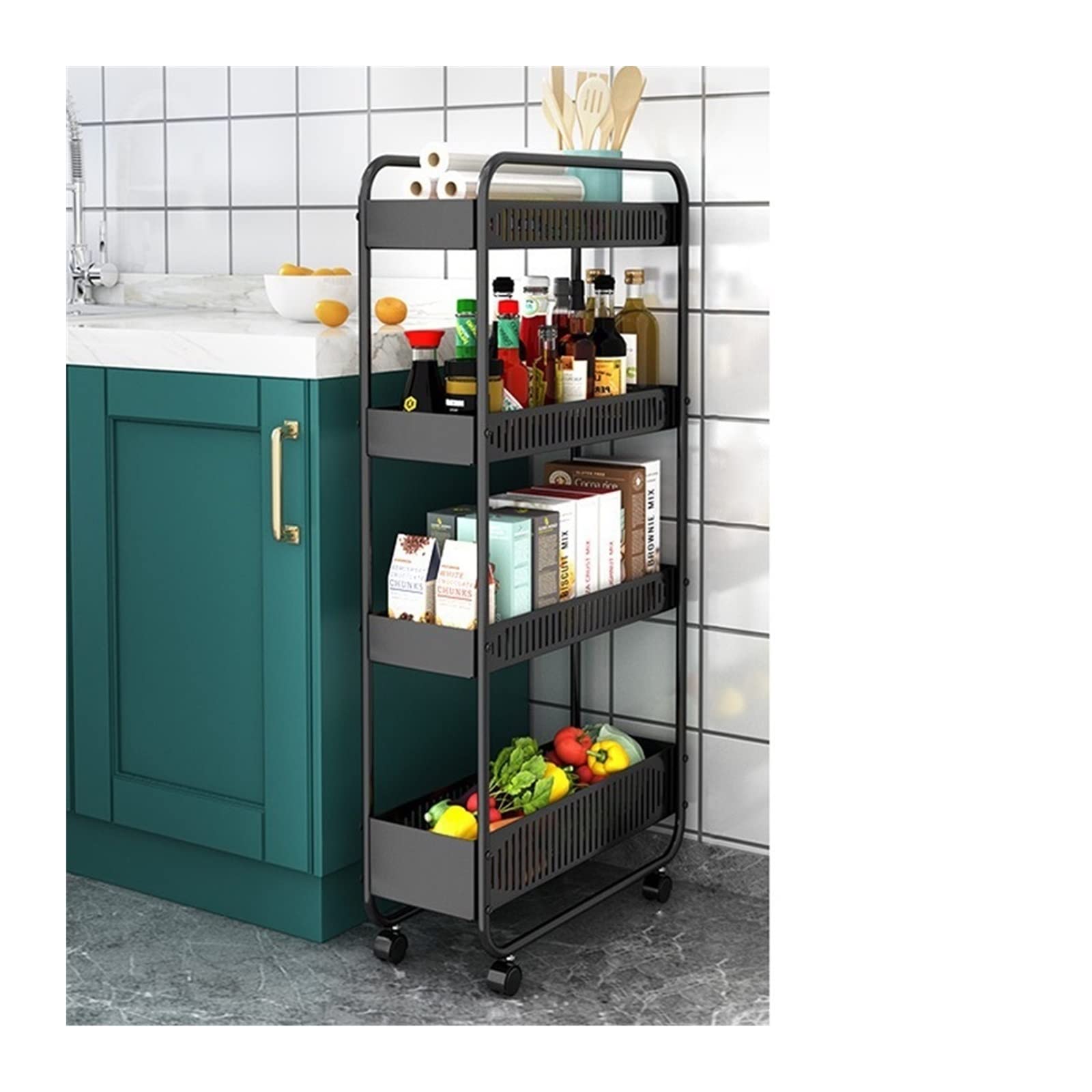 Armoires de rangement de cuisine gain de place pour petits recoins