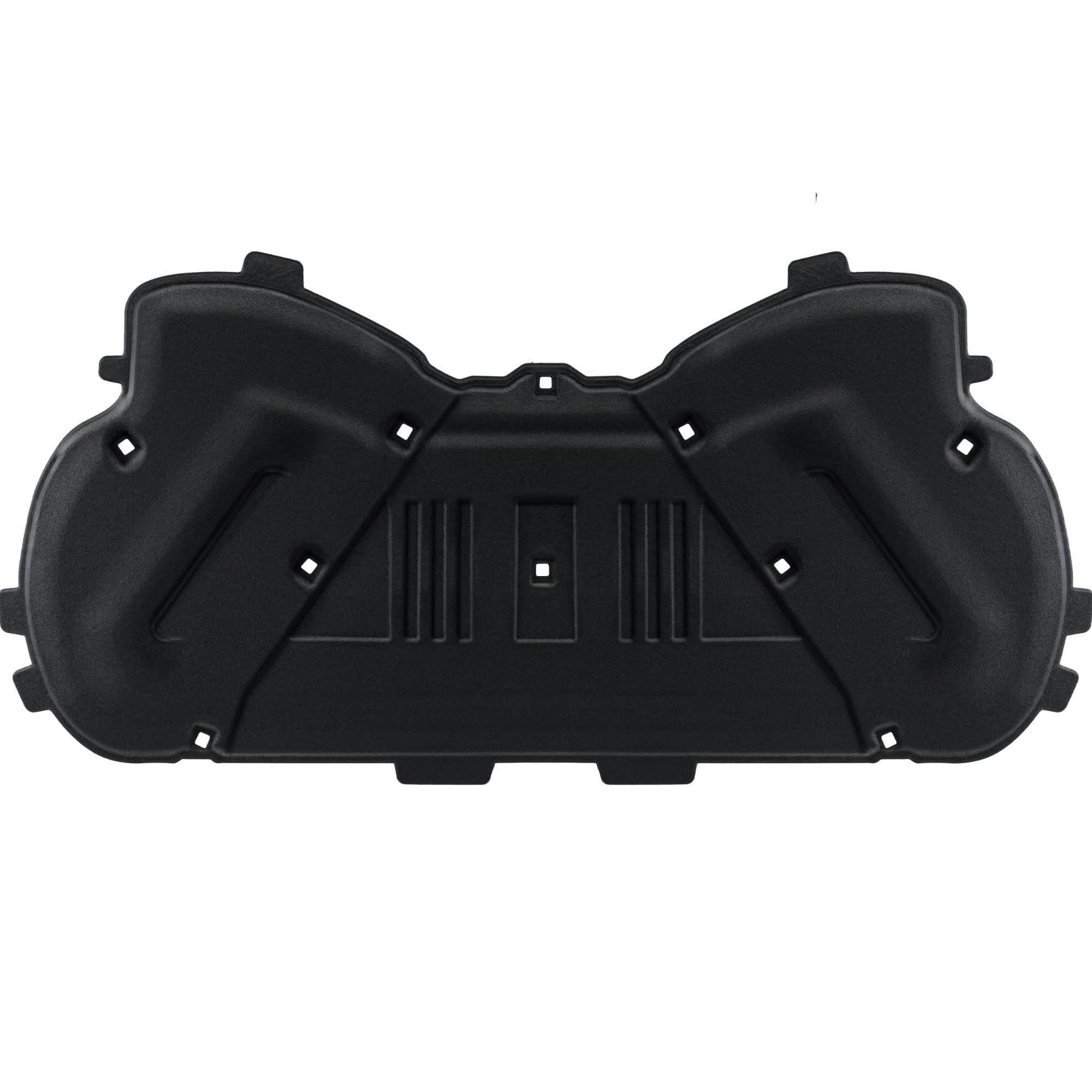 GEPCO Alfombrilla aislante para capó aislamiento del compartimiento del motor con clips Compatible con Audi Q5 8RB SQ5 2008-2017 8R0863825