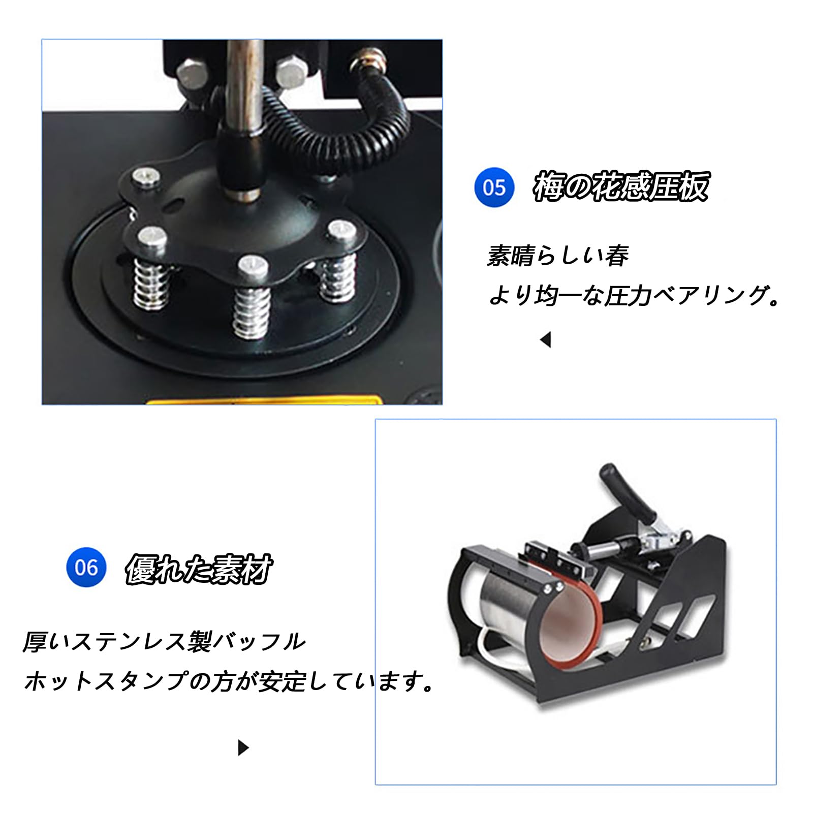 ホットスタンプ　小型　箔押し機　温度調節可能　デジタル表示 Amazon.co.jp: 箔押し機 ホットスタンプ機 スタンプ機 110V