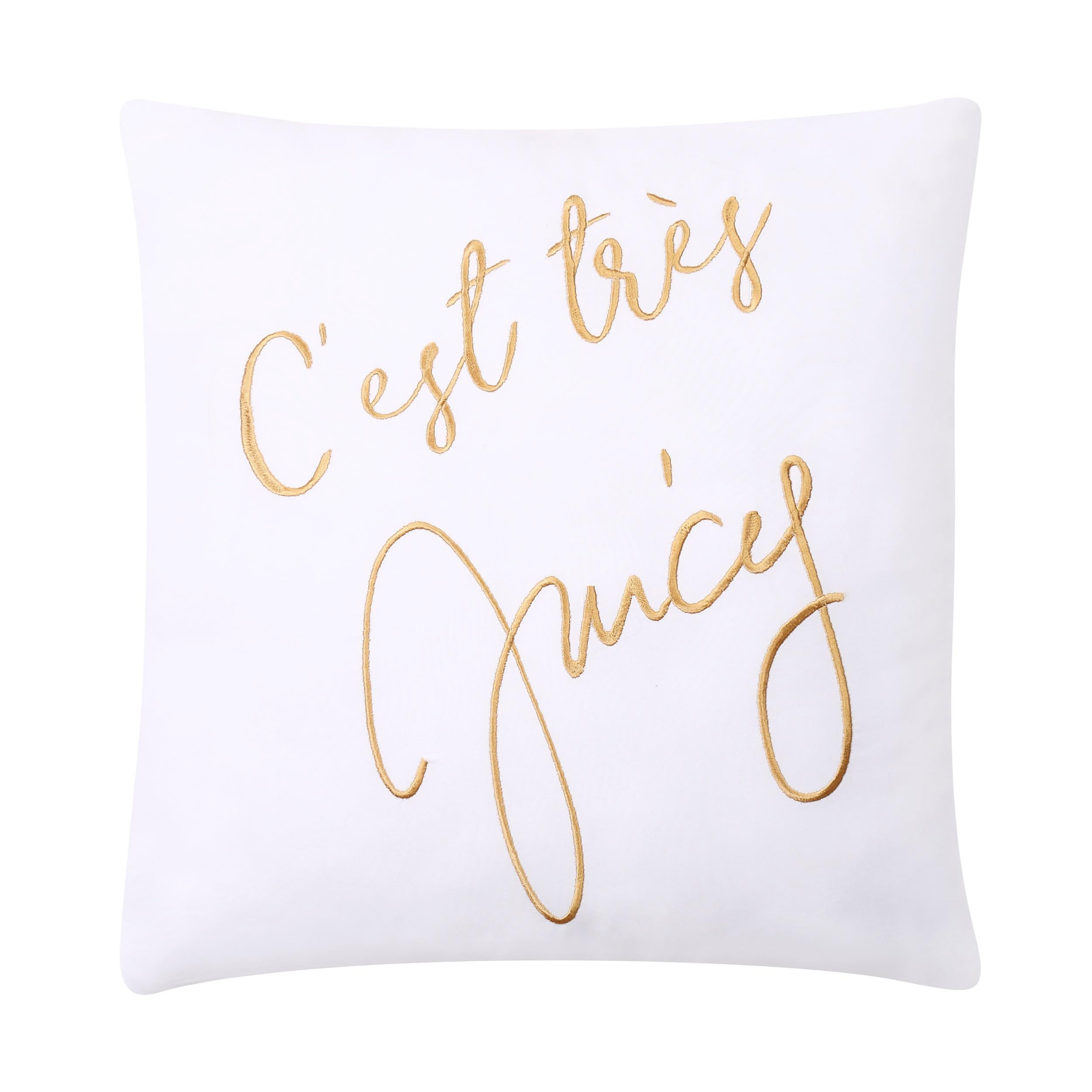 Juicy Couture Cabana, juego de ropa de cama reversible a rayas, tamaño king, estampado de rayas rosadas y blancas, juego de 6 piezas, incluye 1 edredón de 264,16 cm x 228,6 cm, 3 almohadas decorativas