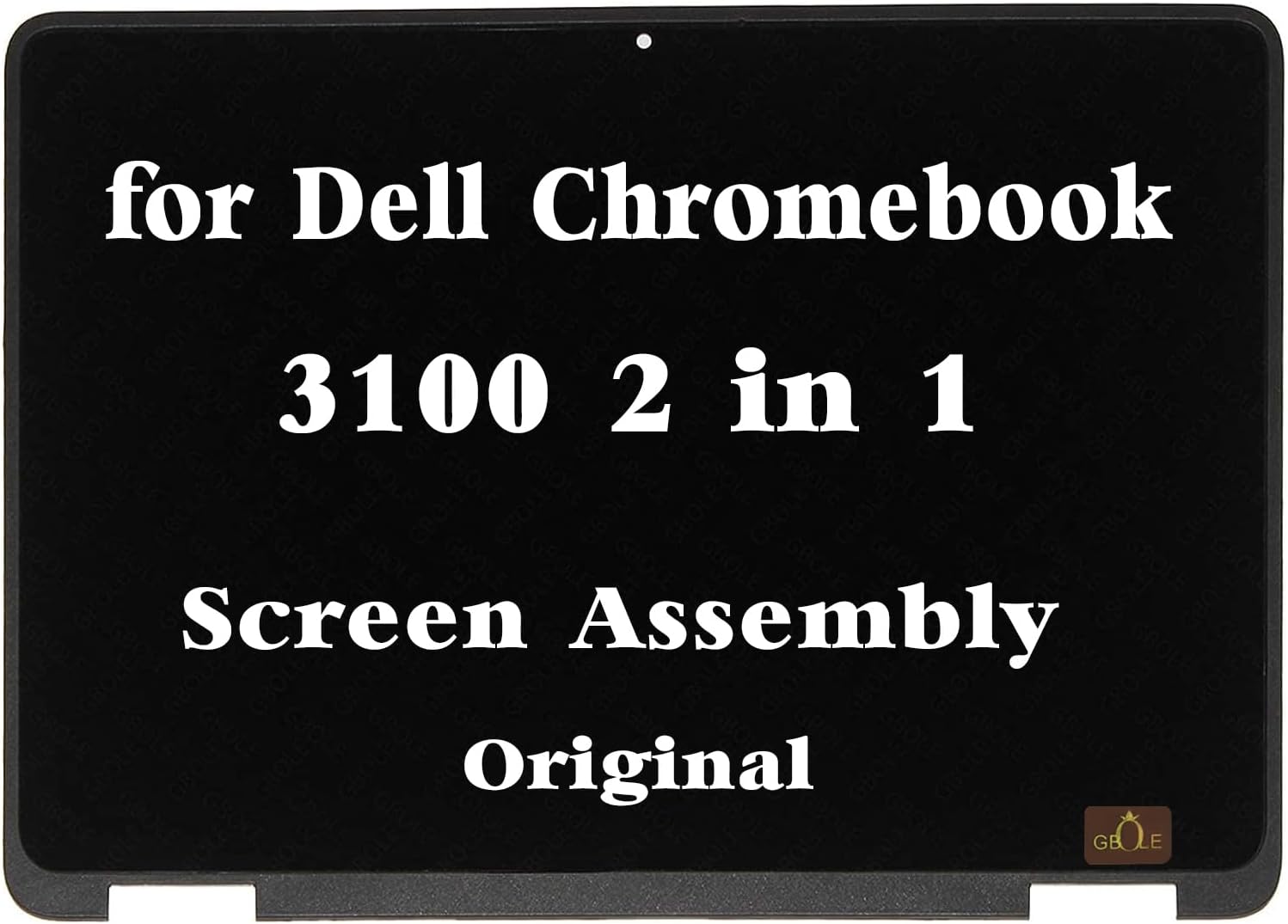 Original New Screen Replacement for Dell Chromebook 11 3100 2 in 1 LCD Touch Screen with Bezel Digitizer Assembly 9MH3J 11.6 inch HD 1366x768
