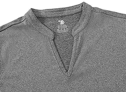 Image of BGOWATU Women's Golf Polo T-Shirts Sleeveless V Neck Collarless Tennis Shirts UV Protection Quick Dry Lightweight