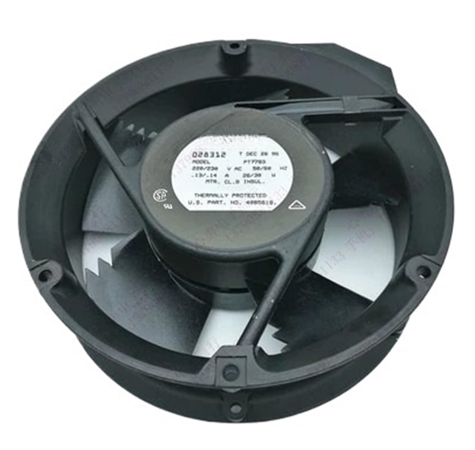 Ventilateur PT77B3 AC220/230V 17251 extracteur d'air industriel compact