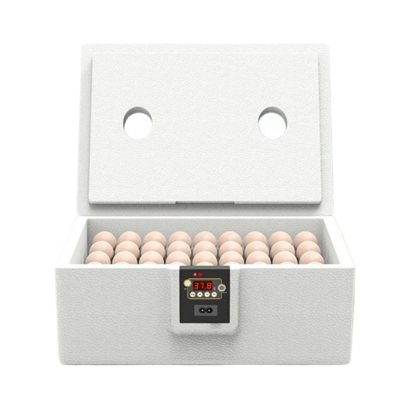 Incubatore Di Uova Intelligente: Pollo, Quaglia Di Incubatrice, Piccola Inclinazione Di Acqua In Schiuma Semiautomatica 10-25 Incubatore Di, Ciotola Di Pollo Completamente Automatico