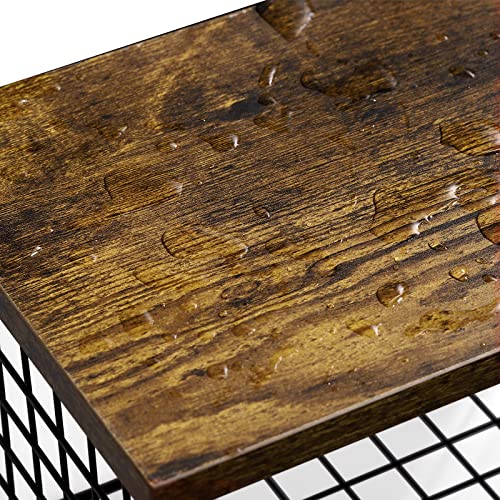 Oyeal Bathroom Towel Rack With Tower Bars, Towel Holder Wall Mounted Farmhouse Bathroom Shelf For Bathroom, Bedroom, Living Room, Laundry Room,6 Hooks #TOP4