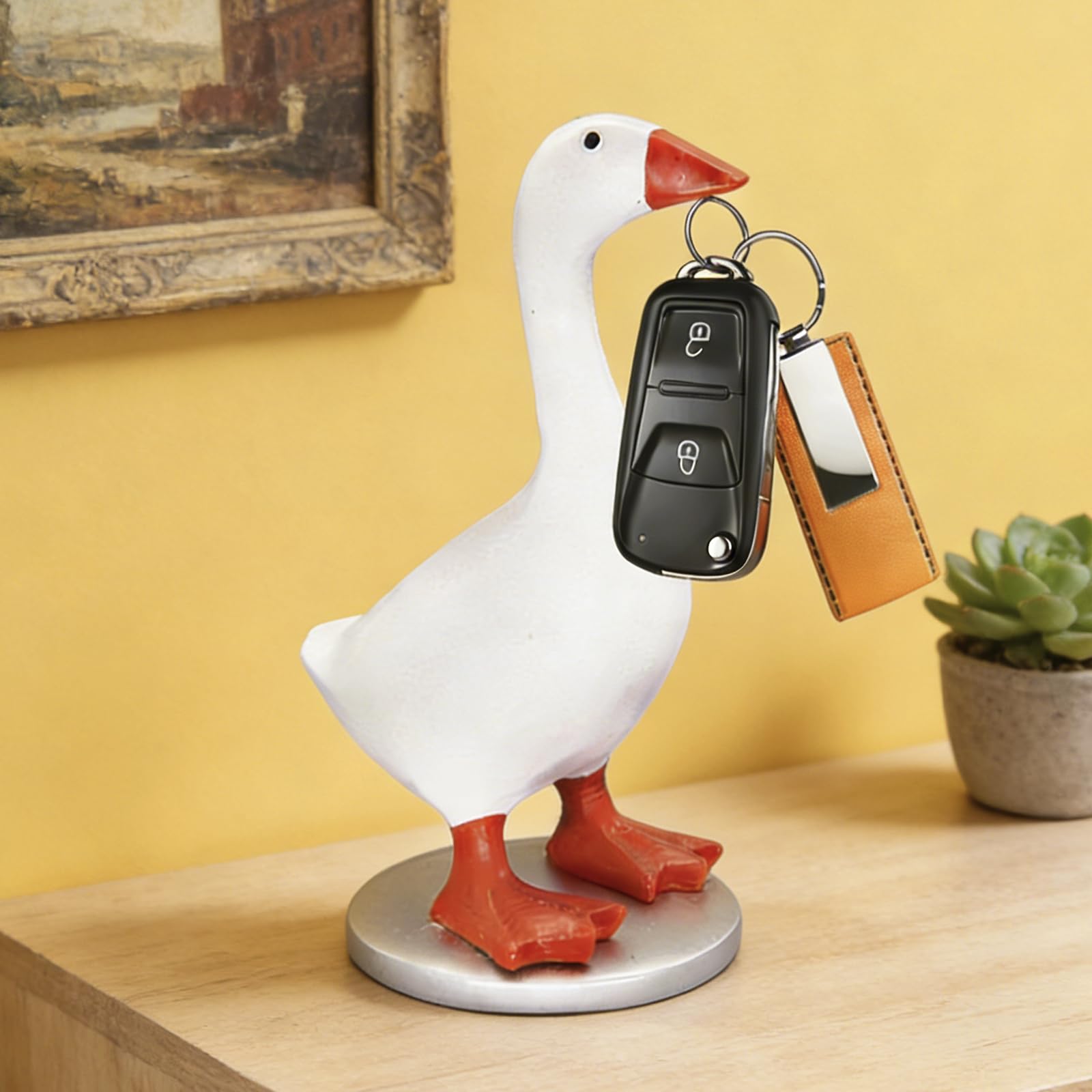 Amazon.com: Losneg Magnetic Desk Goose Key Holder, 7.28 in Funny