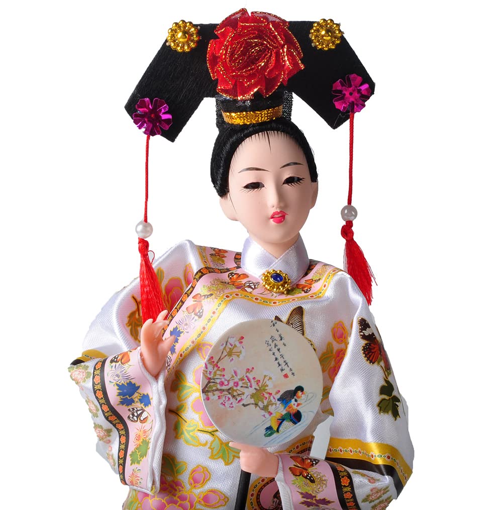 NW Chinese Traditional Handicraft Silk Figurine Collectible Chinese Doll Silk Doll (1813)