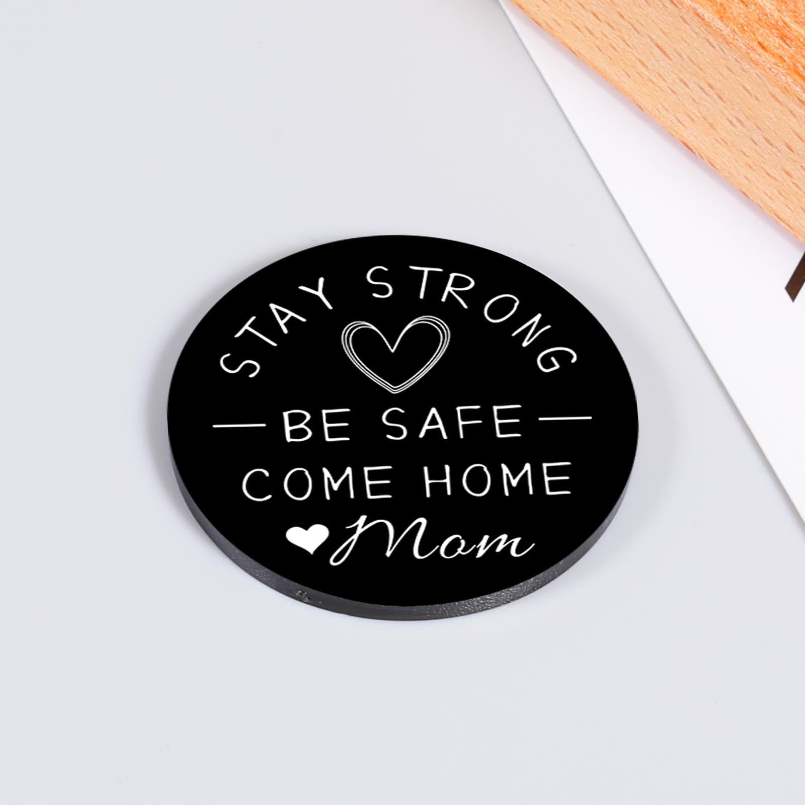 Perleddom Deployment Gift for Men Deployment Items for Adults Son Pocket Hug Token Military Isolation Gift for Boys Birthday Graduation Gifts for 18 Year Old Boy Soldier Army Mom Gifts