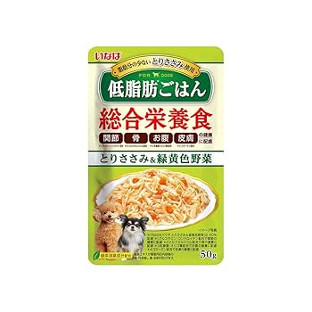 いなば　低脂肪　総合栄養食　パウチ　犬　3種　128袋 Amazon.co.jp: いなば 低脂肪ごはん 総合栄養食 パウチ 50g 12袋