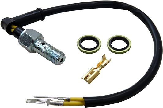 New Universal 10mm x 1.25 Banjo Bolt Motorcycle Hydraulic Brake Pressure Light Switch for Kawasaki Honda Suzuki Yamaha BMW Ducati Buell Aprilia Benelli