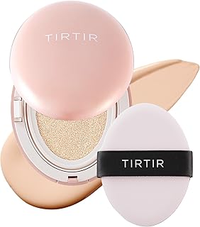 TIRTIR Mask All-Cover Cushion Foundation | Full coverage, Skin fit, Satin Glow Finish | Korean Cushion Foundation #13N FAI...