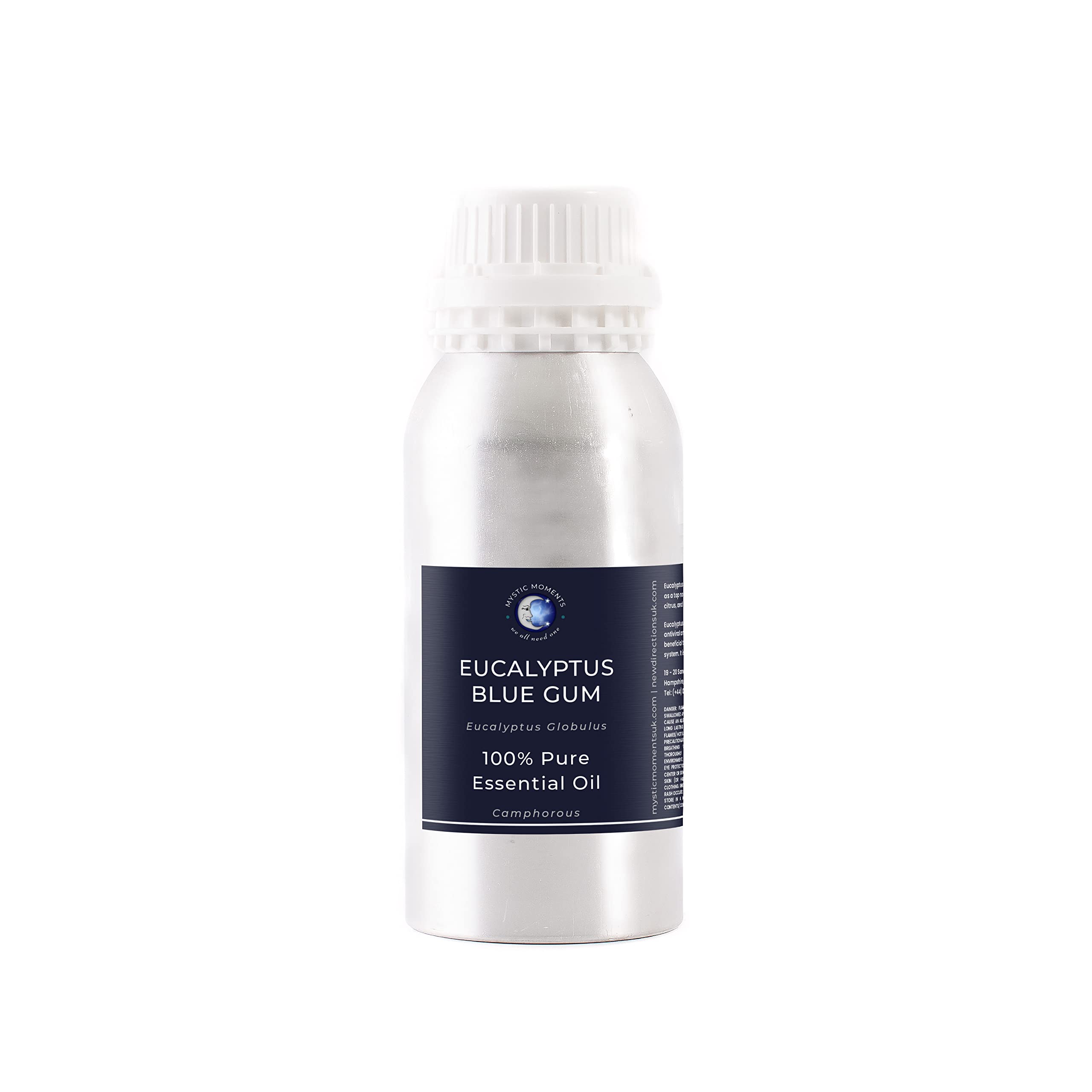 Mystic Moments | Olejek eteryczny Eukaliptus blue gum | 1Kg | Eukaliptus globulus nadaje dyfuzorom, mieszankom olejków i kompozycjom zapachowym aromat świeży kamforowy, clean.