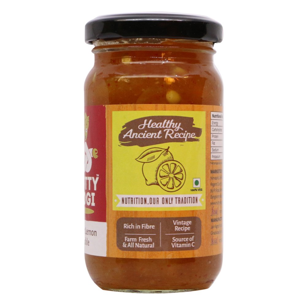 Nutty Yogi Sweet Lemon Pickle 200 GMS 1