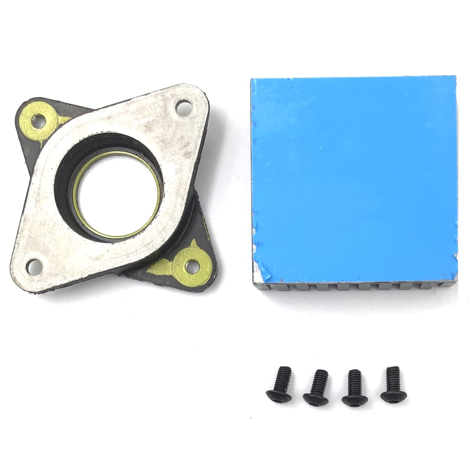 Youmile 2 PCS Nema17 Amortisseur De Moteur Pas à Pas Et Amortisseurs De Vibrations En Caoutchouc Moteur Pas à Pas En Acier Pour Ender 3 / CR-10 / CR -10S Avec Module Smoother