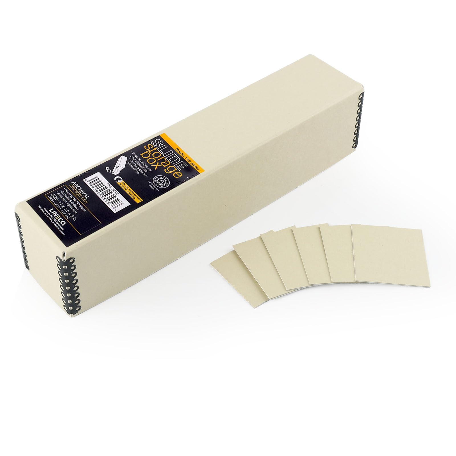 Amazon.com: Lineco Archival Slide Storage Box with 6 Acid