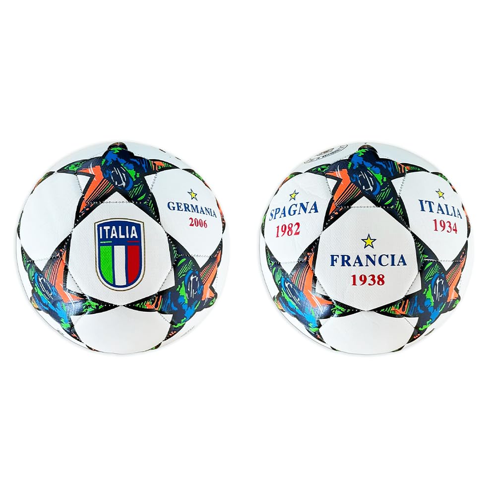 Fußball Italien - Fußball Kinder Erwachsene Größe 5 - Weltmeister - Groß | Trikolore Fußball, Italien Bälle, Fußballspiel, Fußball Kinder, Soccer ball, Italienische Nationalmannschaft
