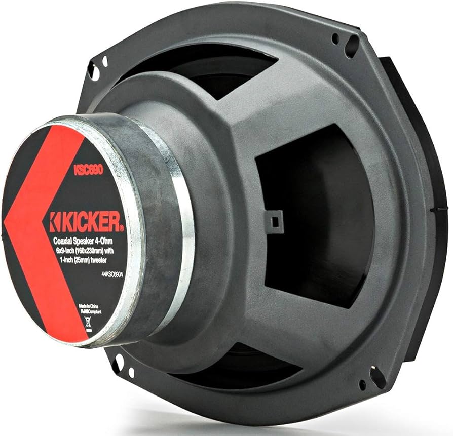 KICKER スピーカー　KSC6904 最新型】CSS694 (46CSS694) 16cmx23cm (6x9インチ) Max.450W CS