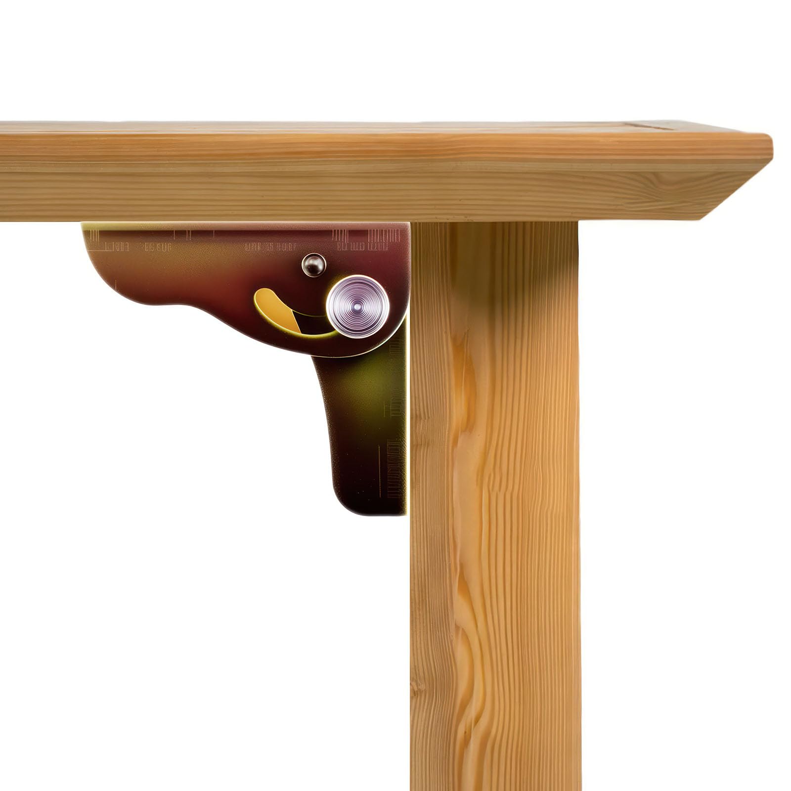 4 Piezas Bisagras Plegables Autoblocantes, Bisagra Autoblocante 90 Grados, Patas de Mesa Plegables, Soporte de Extensión Bisagras Mesa Plegable Metal para Patas Plegable, Cocina Oficina Mesa Pared
