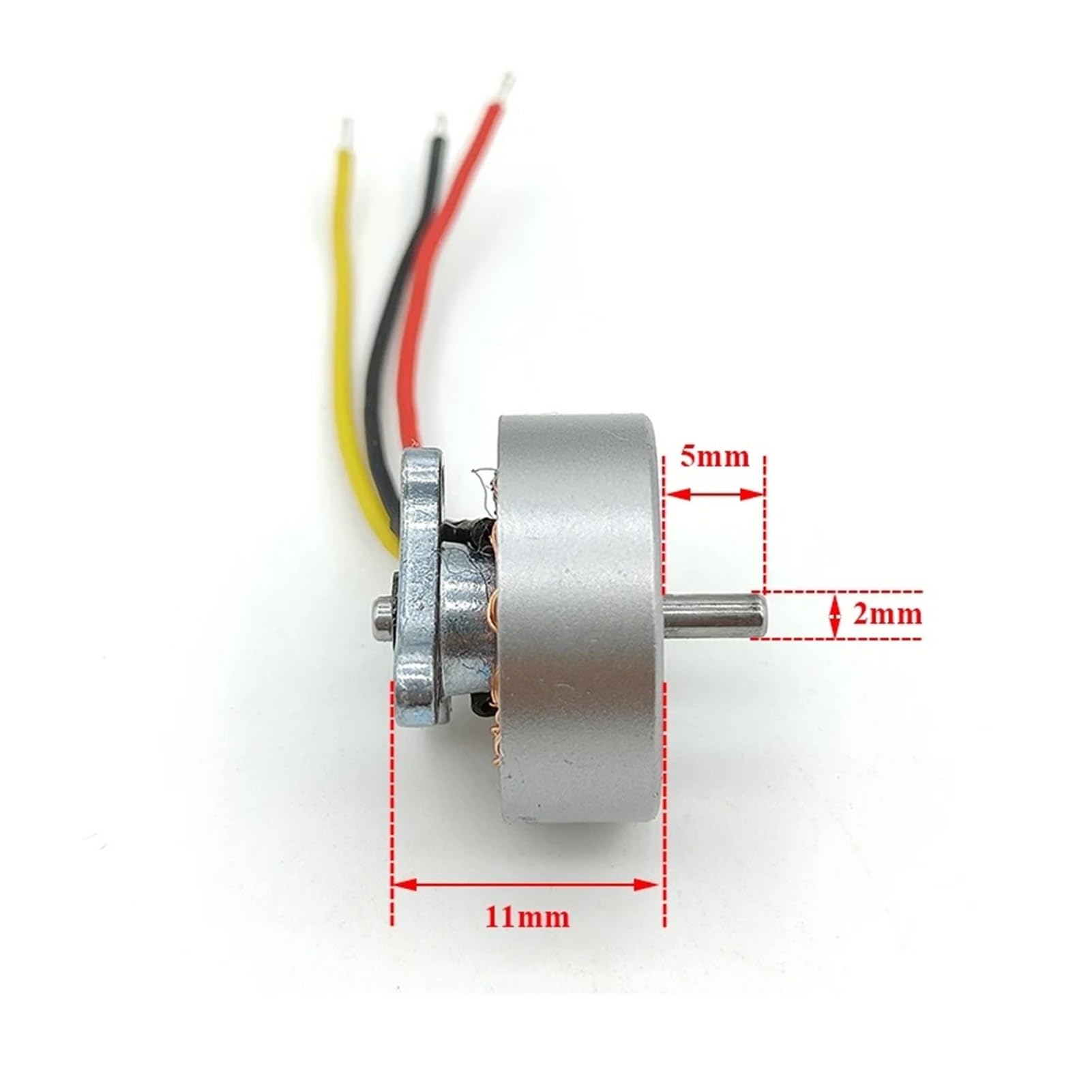 3/5/10 pezzi 2750KV Mini 18mm Motore brushless trifase ad alta velocità 2S-3S Albero da 2 mm for modello di aereo RC Drone FPV Quadcopter per generatore fai da te(10PCS,Motor A)