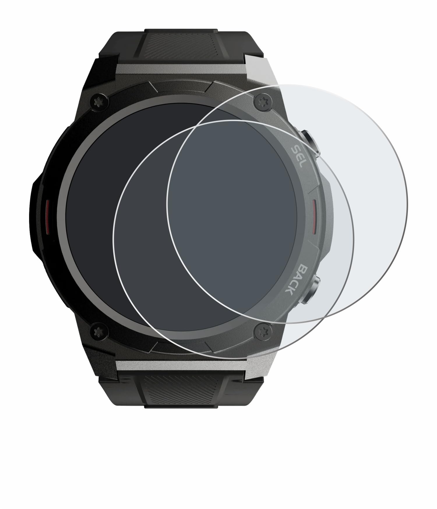 BROTECT Film Protecteur Verre 9H Pour Huawei Watch GT 2 (46 Mm) (3 Pièces) [ Anti-Rayures, Transparent] - Téléphonie