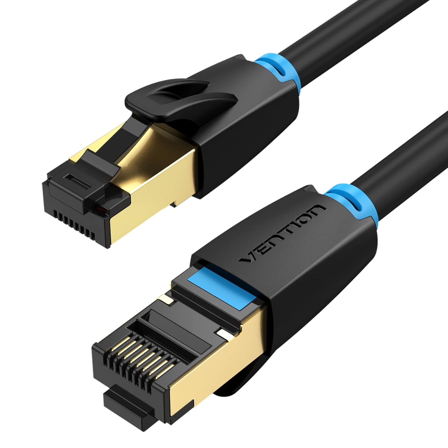 VENTION Cat 8 Cable 1.5m High Speed Lan Cable 40Gbps 2000MHz