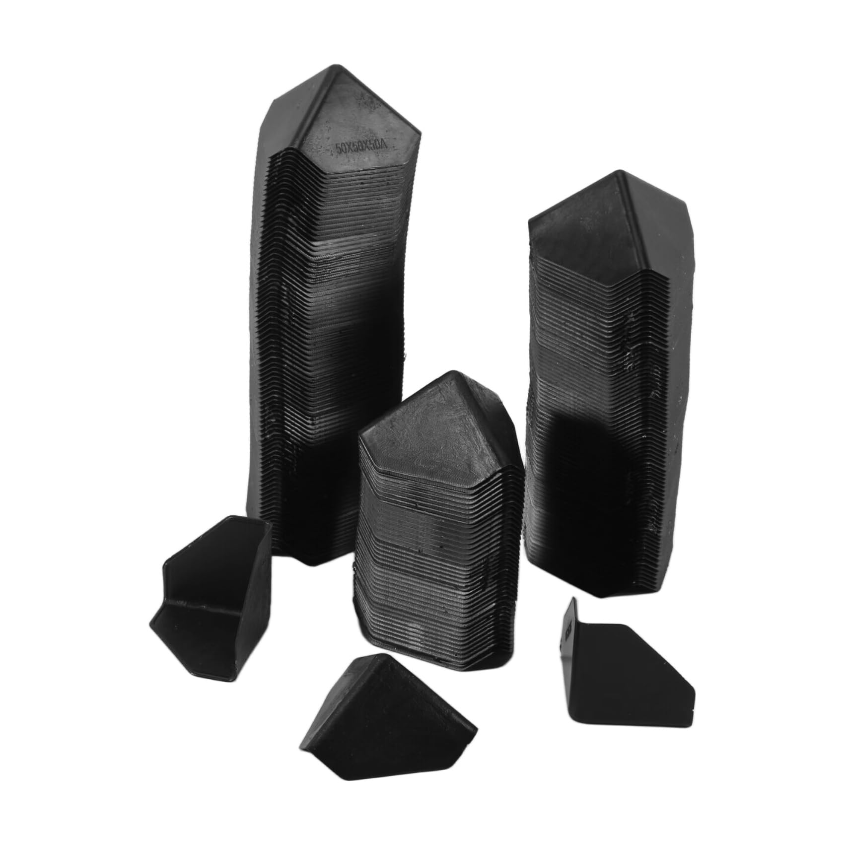seweu Shipping Box Corner Protectors Plastic Packaging Edge Protectors Plastic Corner Protectors for Box Shipping