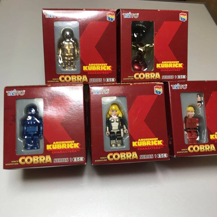KUBRICK COBRA キューブリック コブラ 全5種 未開封 美品 Amazon | KUBRICK キューブリック COBRA コブラ 全5種